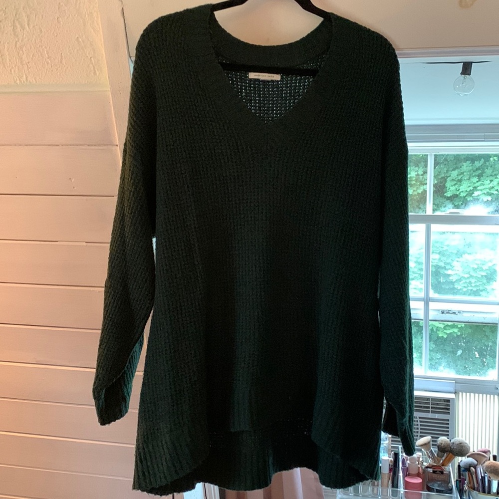 Forest Green American Eagle Sweater